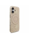 Guess Guess IML Flowers Allover Strap MagSafe Stražnji Poklopac za iPhone 17 Pink