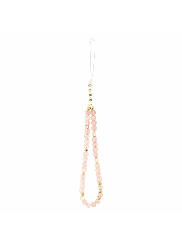Guess Guess IML Flowers Allover Strap MagSafe Stražnji Poklopac za iPhone 17 Pink