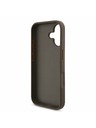 Guess Guess PU 4G Metal Logo Stražnji Poklopac za iPhone 17 Brown