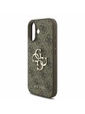 Guess Guess PU 4G Metal Logo Strap Stražnji Poklopac za iPhone 17 Brown