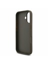 Guess Guess PU 4G Metal Logo Strap Stražnji Poklopac za iPhone 17 Brown