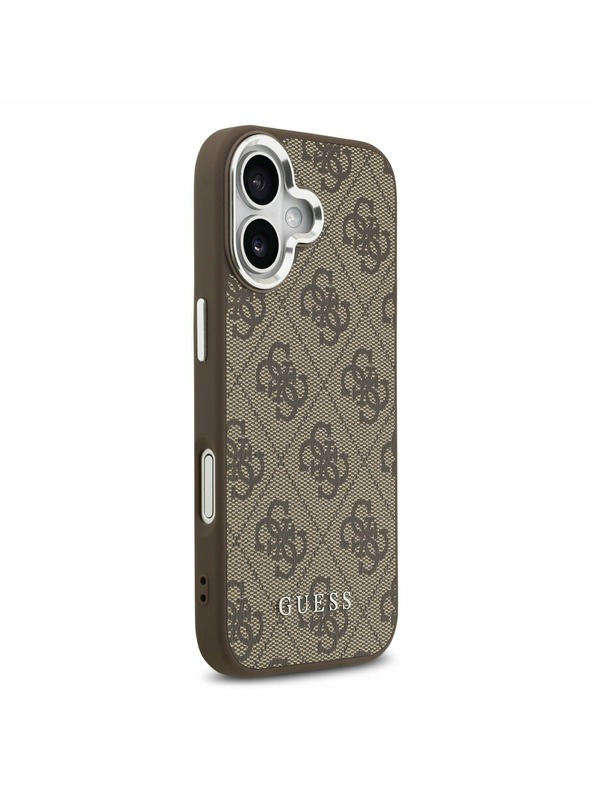 Guess Guess 4G MagSafe Stražnji Poklopac za iPhone 17 Brown