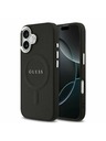 Guess Guess PU Saffiano MagSafe Stražnji Poklopac za iPhone 17 Black