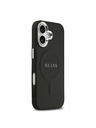 Guess Guess PU Saffiano MagSafe Stražnji Poklopac za iPhone 17 Black
