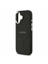 Guess Guess PU Saffiano MagSafe Stražnji Poklopac za iPhone 17 Black
