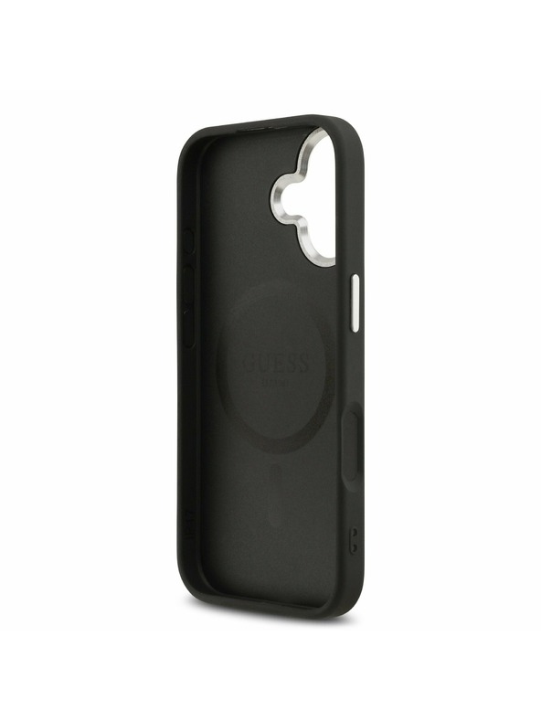 Guess Guess PU Saffiano MagSafe Stražnji Poklopac za iPhone 17 Black