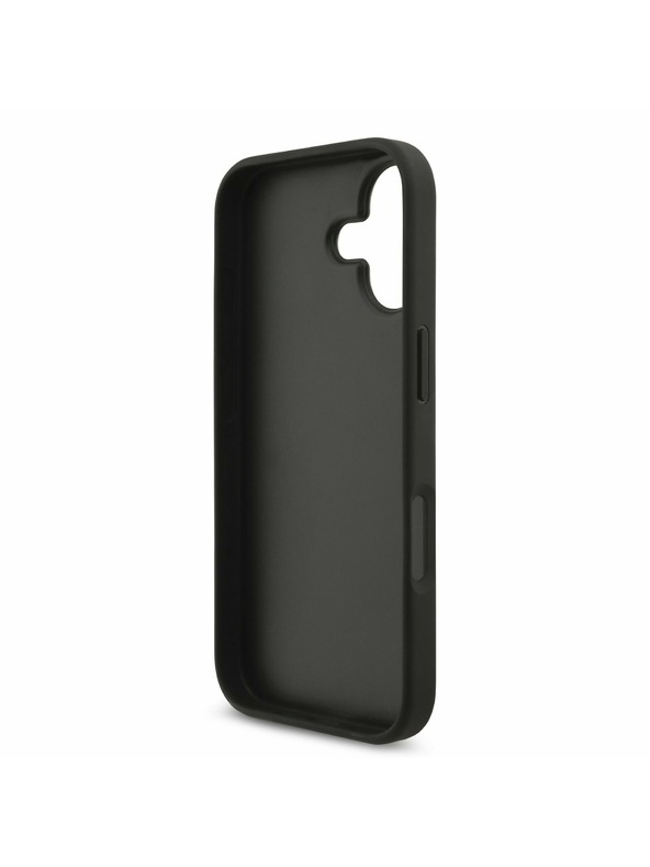 Guess Guess PU 4G Metal Logo Stražnji Poklopac za iPhone 17 Grey