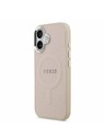 Guess Guess PU Saffiano MagSafe Stražnji Poklopac za iPhone 17 Pink