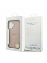 Guess Guess PU Saffiano MagSafe Stražnji Poklopac za iPhone 17 Pink