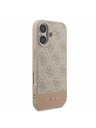 Guess Guess PU 4G Stripe Stražnji Poklopac za iPhone 17 Pink