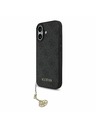 Guess Guess 4G Charm MagSafe Stražnji Poklopac za iPhone 17 Tone on Tone Grey