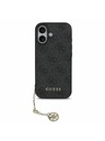 Guess Guess 4G Charm MagSafe Stražnji Poklopac za iPhone 17 Tone on Tone Grey