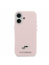 Karl Lagerfeld Karl Lagerfeld PU Karl and Choupette Heads Pins MagSafe Stražnji Poklopac za iPhone 17 Pink