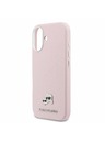 Karl Lagerfeld Karl Lagerfeld PU Karl and Choupette Heads Pins MagSafe Stražnji Poklopac za iPhone 17 Pink