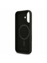 Karl Lagerfeld Karl Lagerfeld Liquid Silicone Double Heads MagSafe Stražnji Poklopac za iPhone 17 Black