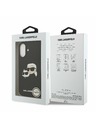 Karl Lagerfeld Karl Lagerfeld Liquid Silicone Double Heads MagSafe Stražnji Poklopac za iPhone 17 Black
