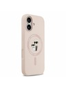 Karl Lagerfeld Karl Lagerfeld Liquid Silicone Karl and Choupette MagSafe Stražnji Poklopac za iPhone 17 Pink