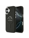 Karl Lagerfeld Karl Lagerfeld PU RSG Logo MagSafe Stražnji Poklopac za iPhone 17 Black