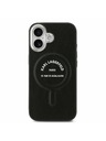 Karl Lagerfeld Karl Lagerfeld PU RSG Logo MagSafe Stražnji Poklopac za iPhone 17 Black