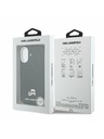 Karl Lagerfeld Karl Lagerfeld PU Karl and Choupette Heads Pins MagSafe Stražnji Poklopac za iPhone 17 Black