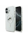 Karl Lagerfeld Karl Lagerfeld IML K&CH Heads Metal Frame MagSafe Stražnji Poklopac za iPhone 17 Transparent