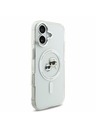 Karl Lagerfeld Karl Lagerfeld IML K&CH Heads Metal Frame MagSafe Stražnji Poklopac za iPhone 17 Transparent