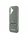 Karl Lagerfeld Karl Lagerfeld IML K&CH Heads Logo MagSafe Stražnji Poklopac za iPhone 17 Black