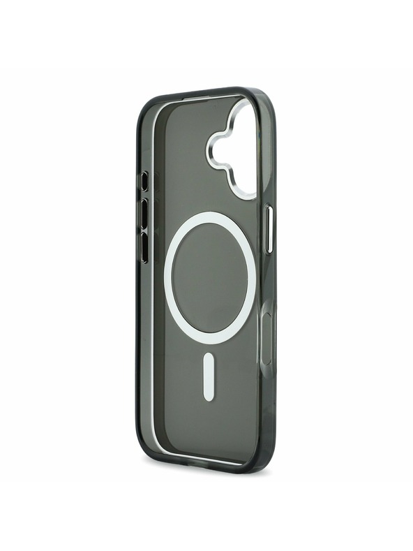 Karl Lagerfeld Karl Lagerfeld IML K&CH Heads Logo MagSafe Stražnji Poklopac za iPhone 17 Black