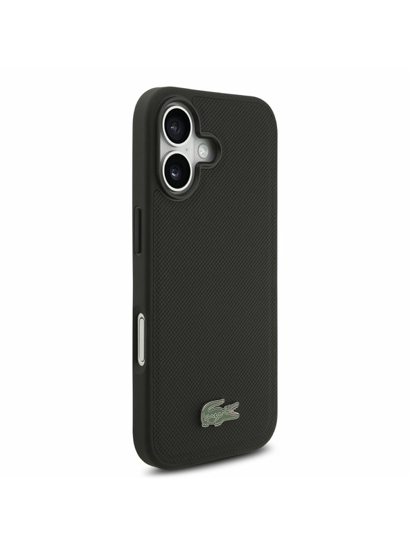 Lacoste Lacoste Iconic Petit Pique MagSafe Stražnji Poklopac + Novčanik za iPhone 17 Black