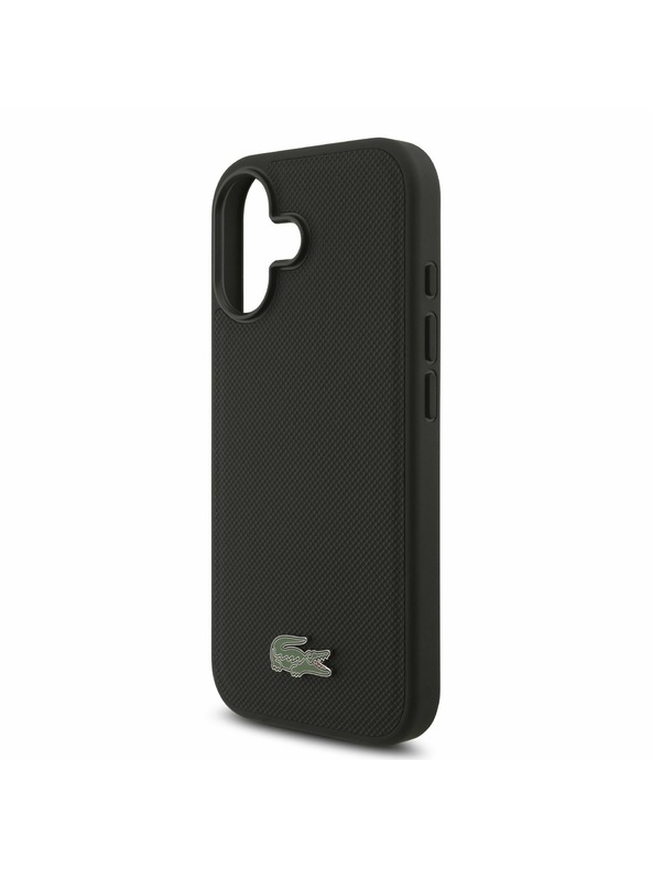 Lacoste Lacoste Iconic Petit Pique MagSafe Stražnji Poklopac + Novčanik za iPhone 17 Black