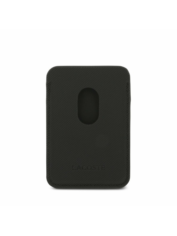 Lacoste Lacoste Iconic Petit Pique MagSafe Stražnji Poklopac + Novčanik za iPhone 17 Black