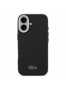 Lacoste Lacoste PVC Iconic Petit Pique Metal Logo MagSafe Stražnji Poklopac za iPhone 17 Black