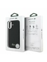 Lacoste Lacoste PVC Iconic Petit Pique Metal Logo MagSafe Stražnji Poklopac za iPhone 17 Black