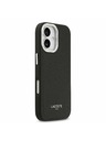 Lacoste Lacoste PU Leather Champs Elysees MagSafe Stražnji Poklopac za iPhone 17 Black