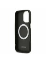 Lacoste Lacoste PU Leather Champs Elysees MagSafe Stražnji Poklopac za iPhone 17 Black