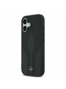 Mercedes Mercedes Leather The Move MagSafe Stražnji Poklopac za iPhone 17 Black