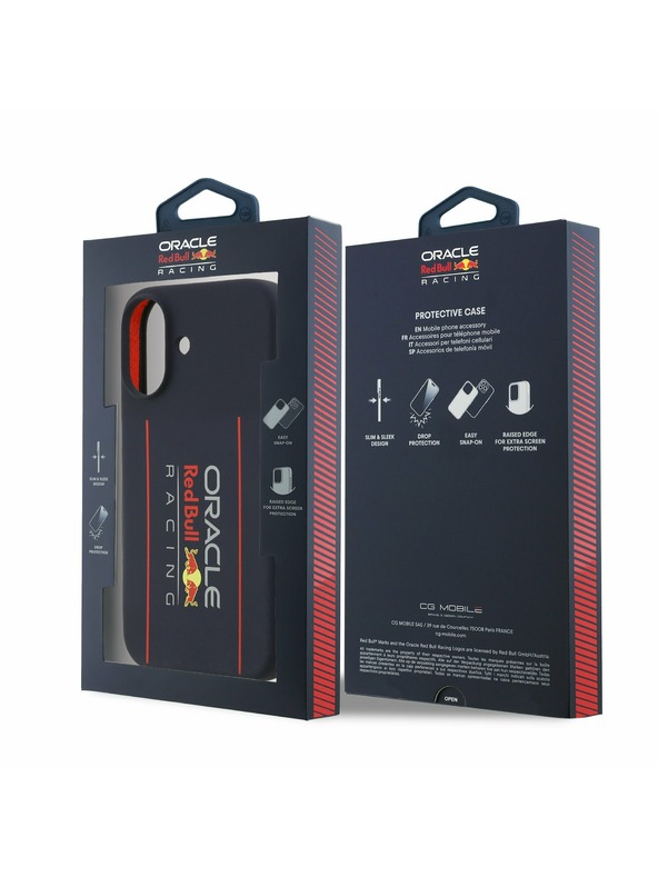 Red Bull Red Bull Silicone Vertical Logo MagSafe Stražnji poklopac za iPhone 17 Navy