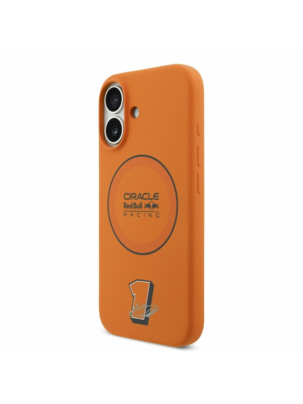 Red Bull Red Bull Silicone Blue Ring MagSafe Stražnji poklopac za iPhone 17 Orange