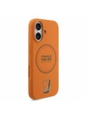 Red Bull Red Bull Silicone Blue Ring MagSafe Stražnji poklopac za iPhone 17 Orange