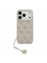 Guess Guess 4G Charm MagSafe Stražnji poklopac za iPhone 17 Pro Tone on Tone Pink
