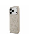 Guess Guess PU Leather 4G Colored Ring MagSafe Stražnji poklopac za iPhone 17 Pro Pink