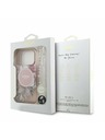 Guess Guess IML Flowers Strap MagSafe Stražnji poklopac za iPhone 17 Pro Pink