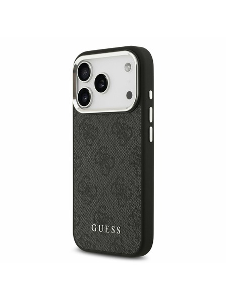 Guess Guess 4G MagSafe Stražnji poklopac za iPhone 17 Pro Black