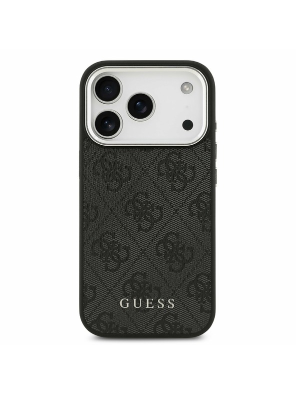 Guess Guess 4G MagSafe Stražnji poklopac za iPhone 17 Pro Black