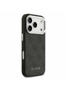 Guess Guess 4G MagSafe Stražnji poklopac za iPhone 17 Pro Black