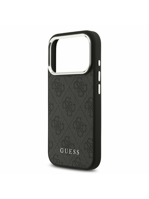 Guess Guess 4G MagSafe Stražnji poklopac za iPhone 17 Pro Black