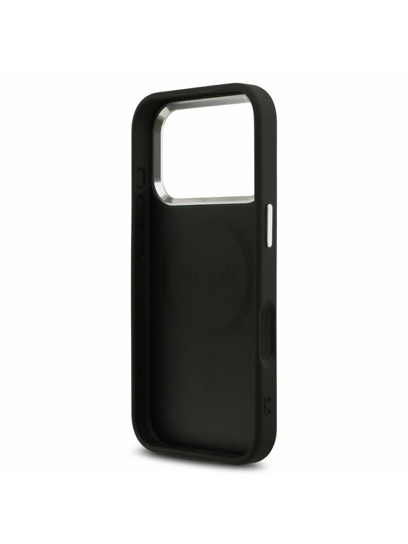 Guess Guess 4G MagSafe Stražnji poklopac za iPhone 17 Pro Black