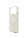 Guess Guess IML Flowers Allover Strap MagSafe Stražnji poklopac za iPhone 17 Pro White