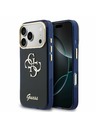 Guess Guess IML 4G Script Metal Logo Stražnji poklopac za iPhone 17 Pro Blue