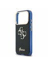 Guess Guess IML 4G Script Metal Logo Stražnji poklopac za iPhone 17 Pro Blue